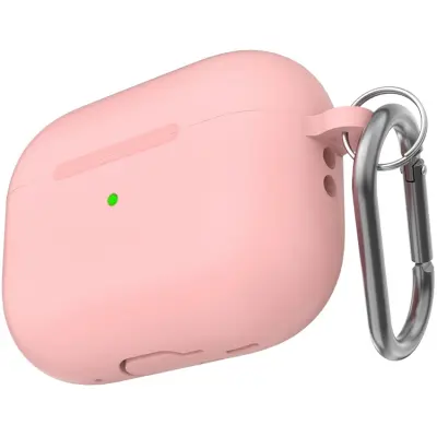 AHASTYLE AirPods Pro 2 Skal Silikon med Carabiner/Lanyard CS14