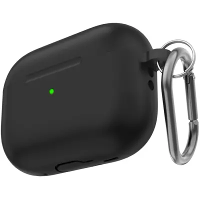 AHASTYLE AirPods Pro 2 Skal Silikon med Carabiner/Lanyard CS14
