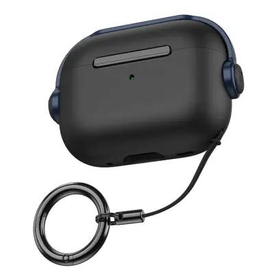 AHASTYLE AirPods Pro/Pro 2 Mobilskal Bluetooth WG109 - Svart + Blå