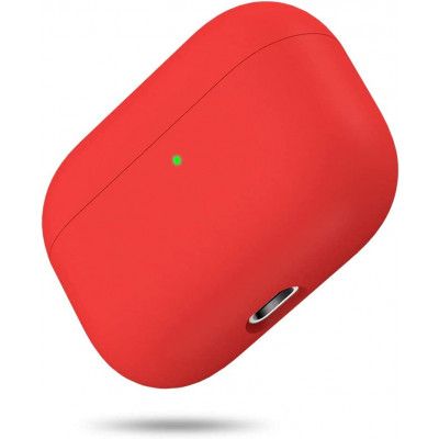 Airpods Pro 1 Skal Liquid Silicone - Röd