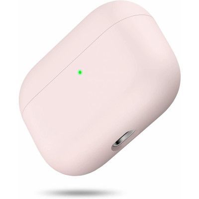 Airpods Pro 1 Skal Liquid Silicone - Rosa