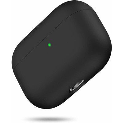 Airpods Pro 1 Skal Liquid Silicone - Svart