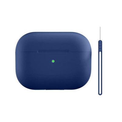 Airpods Pro 2 Skal Anti Drop med Rem - Blå