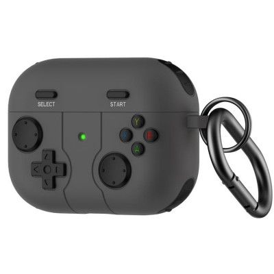 AirPods Pro 2 Skal Gamepad Silicone - Svart