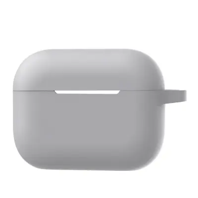 AirPods Pro 2 Mobilskal med Ringspänne Bluetooth Anti-drop Silikon A2 - Grå (Grå)