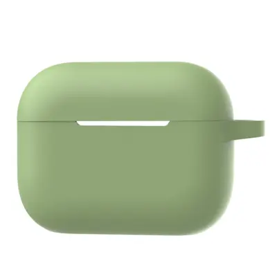 AirPods Pro 2 Mobilskal med Ringspänne Bluetooth Anti-drop Silikon A2 - Grön (Matcha Grön)