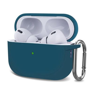 AirPods Pro 2 Skal Silikon Buckle - Lake Blå