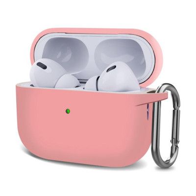 AirPods Pro 2 Skal Silikon Buckle - Rosa