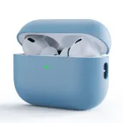 Airpods Pro 3 Skal Thin Silikon Split Ultra - Babyblå