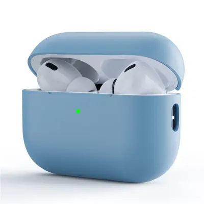 Airpods Pro 3 Skal Thin Silikon Split Ultra (Babyblå)
