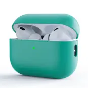 Airpods Pro 3 Mobilskal Thin Silikon Split Ultra - Mint Grön (Mintgrön)