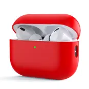Airpods Pro 3 Mobilskal Thin Silikon Split Ultra (Röd)