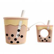 AirPods Pro Skal Boba Milk Tea Silikon - Beige