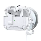 AirPods Pro Skal Magsafe Carbon Fiber -Vit
