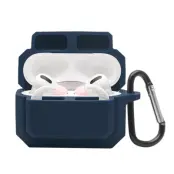 AirPods Pro Skal Silikon 3-in-1 - Midnattsblå