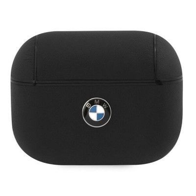 BMW Case Geniune Leather Signature Airpods Pro skal Svart