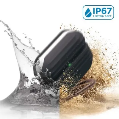 Elago Waterproof Hang Case (AirPods Pro) - Svart