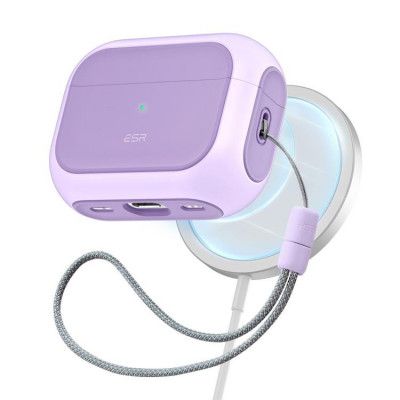 ESR Airpods Pro 1/2 Skal Magsafe Halolock - Lavender