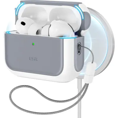 ESR Airpods Pro 3 Skal Magsafe Orbit Halolock - Vit
