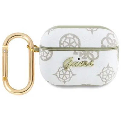 Guess AirPods Pro 2 Skal 4G Hook - Vit