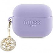 Guess Airpods Pro 2 Skal Diamond Charm - Voilet
