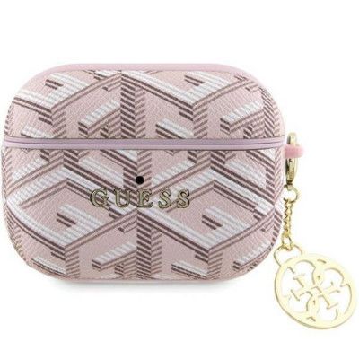 Guess AirPods Pro Skal GCube Charm - Rosa