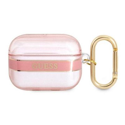 Guess AirPods Pro Skal Strap Collection - Rosa