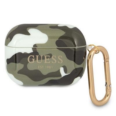 Guess Camo Collection Skal AirPods Pro - Khaki