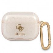 Guess Glitter Collection Skal AirPods Pro - Guld