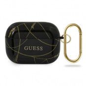 Guess gold Chain Collection airpods Pro skal Svart