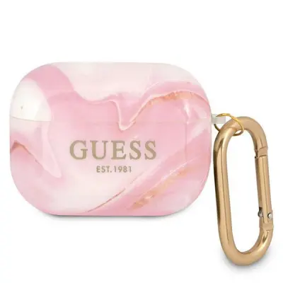 Guess Marble Collection (AirPods Pro) - Svart