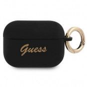 Guess Silicone Vintage Script Skal AirPods Pro - Svart