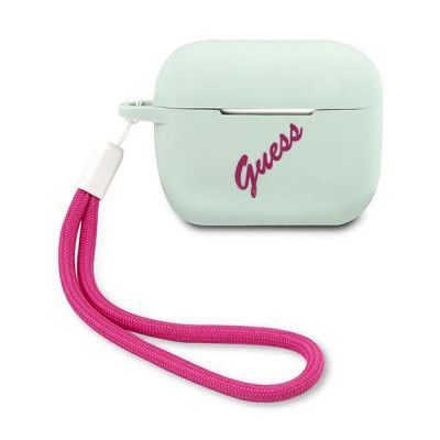 Guess Skal AirPods Pro Silicone Vintage - Blå/Fuschia