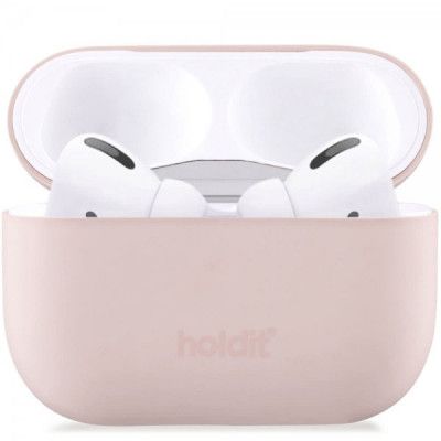 Holdit Silicone Skal Airpods Pro Nygard - Blush Rosa