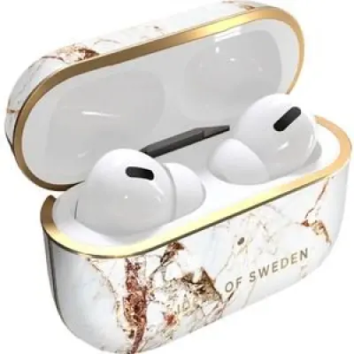 iDeal of Sweden Marble Case (AirPods Pro) - Mint Swirl Marble