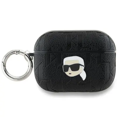 Karl Lagerfeld AirPods Pro 2 Skal Monogram Karl Head - Svart
