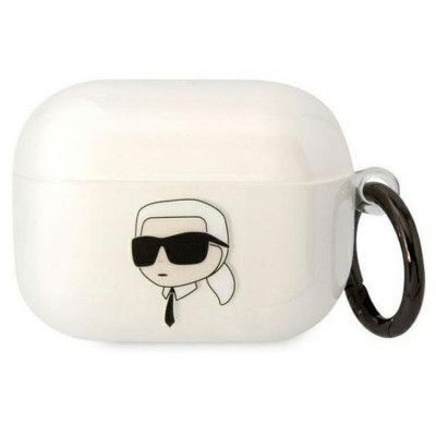KARL LAGERFELD AirPods Pro Skal Karl`s Head - Transparent