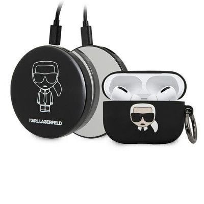 Karl Lagerfeld Skal AirPods Pro + Power Bank Ikonik