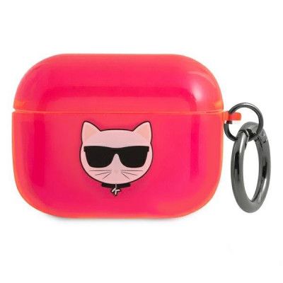 Karl Lagerfeld Skal AirPods Pro Choupette - Rosa