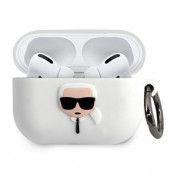 Karl Lagerfeld Skal Airpods Pro Silicone Ikonik - Vit