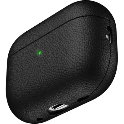 KeyBudz PodSkinz Artisan Leather Case (AirPods Pro 2) - Svart