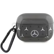 Mercedes AirPods Pro 2 Skal Large Star Pattern - Svart