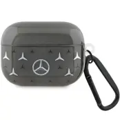 Mercedes AirPods Pro Skal Large Star Pattern - Svart