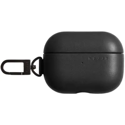 Mujjo Echelon Leather Case (AirPods Pro 2/1) - Svart