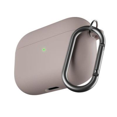 PodSkinz HyBridShell Keychain Hårt Premium Skal för Airpods Pro - Rosa