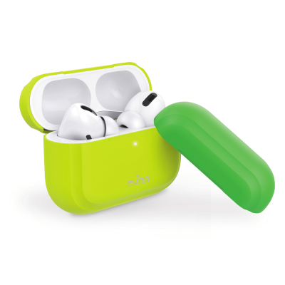 Puro - Icon Fluo Silicone Skal AirPods Pro - Gul