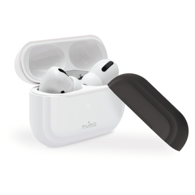 Puro Silicon Case for AirPods Pro - White