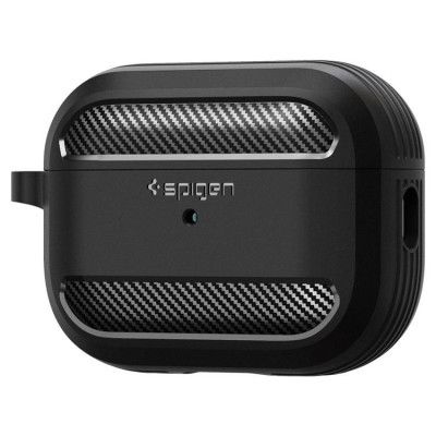 Spigen Airpods Pro 1/2 Skal Rugged Armored - Svart