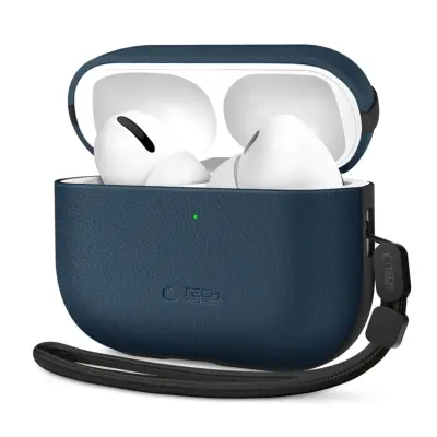 Tech-Protect Apple Airpods Pro 3 Skal Natural Fit - Marinblå