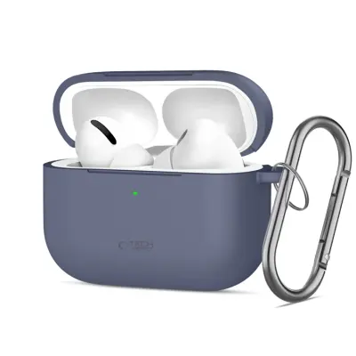 Tech-Protect Apple Airpods Pro 3 Skal Silikon Hook - Baby Blå
